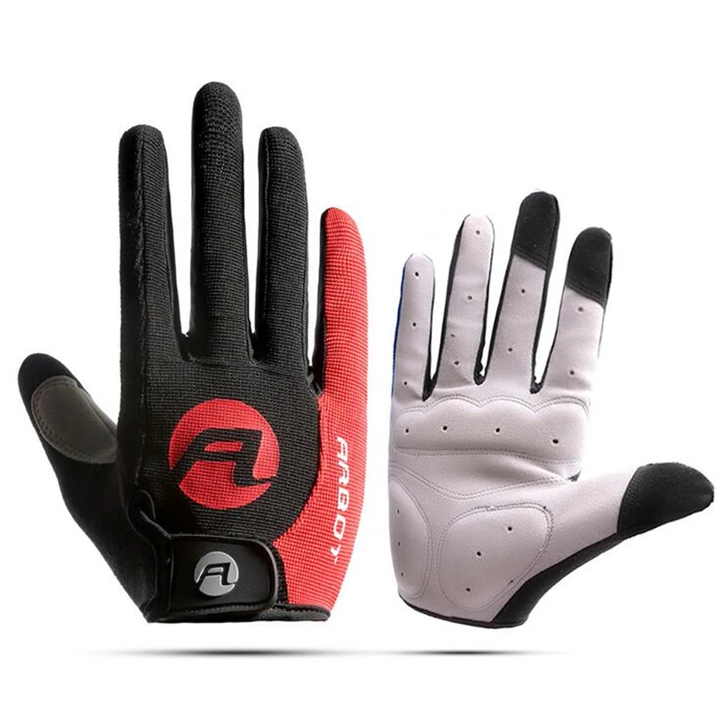 

Cycling Gloves Men Sports Full Finger Anti Slip Gel Pad Motorcycle MTB Road Bike Bicycle Men's Winter Gloves Blue Cycling Gloves