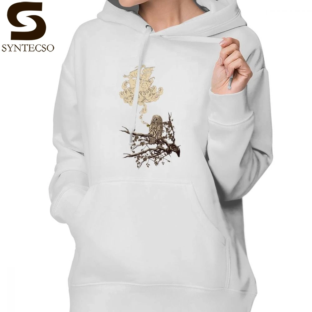 Курительная Толстовка Wow It Is A Ship Hoodies хлопковые Толстовки выше размера толстовки женская уличная одежда темно-синий длинный рукав