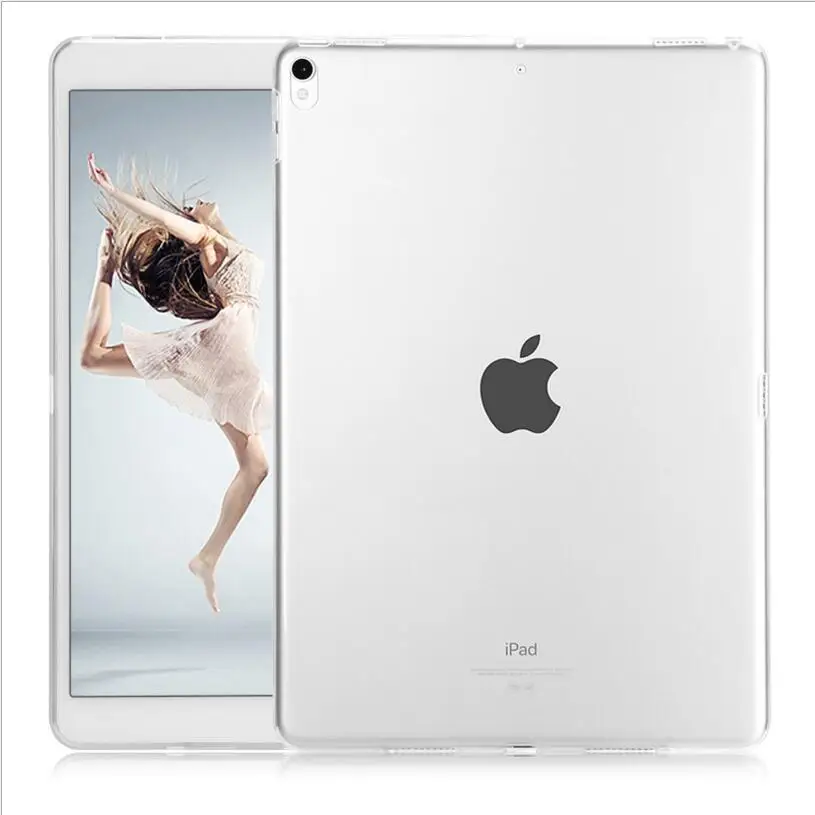 Ультратонкий Прозрачный мягкий кремний прозрачный чехол из ТПУ для iPad Air 3 10 5 2017