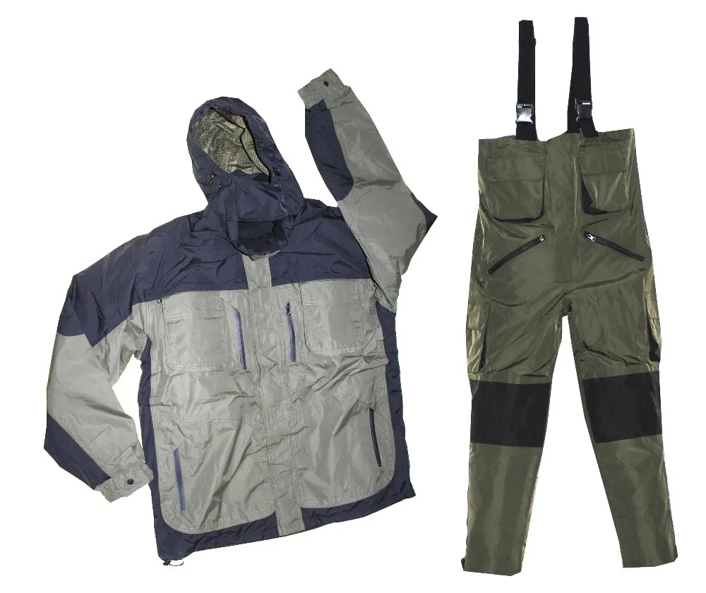 

Carp Suit Warm Waterproof Jacket and overall Trousers fishing tackle