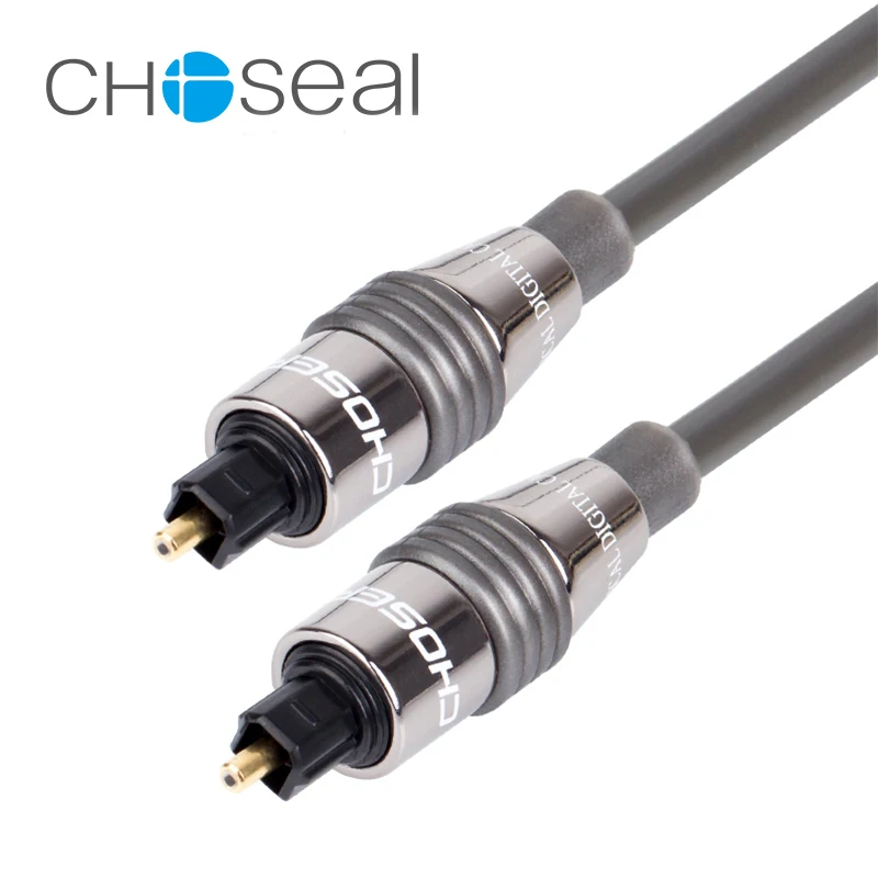 Choseal 30th юбилей QS1104 волоконно-оптический аудио кабель Toslink Цифровой SPDIF для Blu-Ray