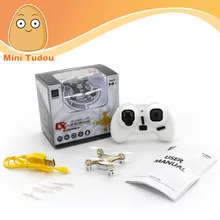 Minitudou 2016 новейший вертолет 4ch 2.4 ГГц cheerson cx-10a cx10a безголовый режим мини drone нло rc quad вертолет