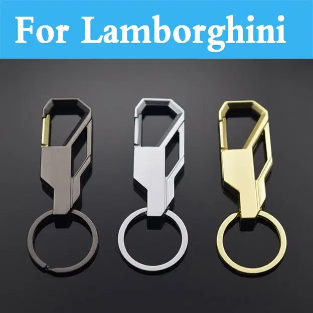 

1Pcs Metal 13D Car Keychain Key Chain Key Ring For Lamborghini Aventador Gallardo Murcielago Reventon Sesto Elemento Veneno