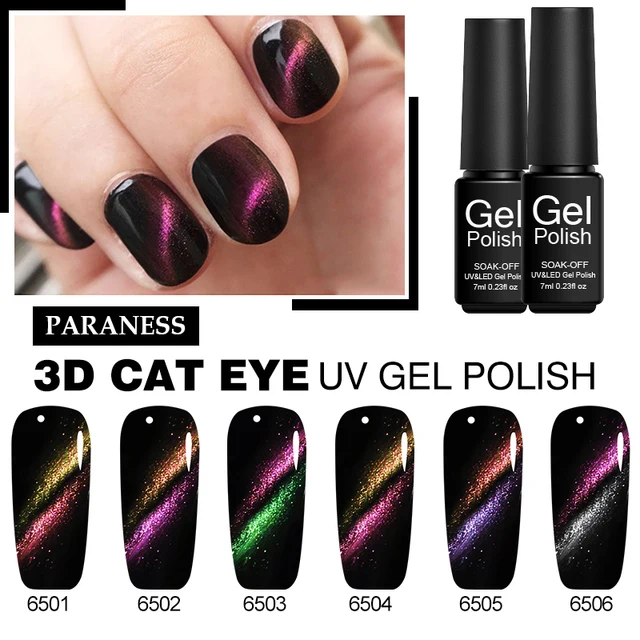 Paraness Art Decorations Cat Eyes Uv Gel Nail Polish Temperature Paraness Art Decorations Cat Eyes Uv Gel Nail Polish Temperature Change Long