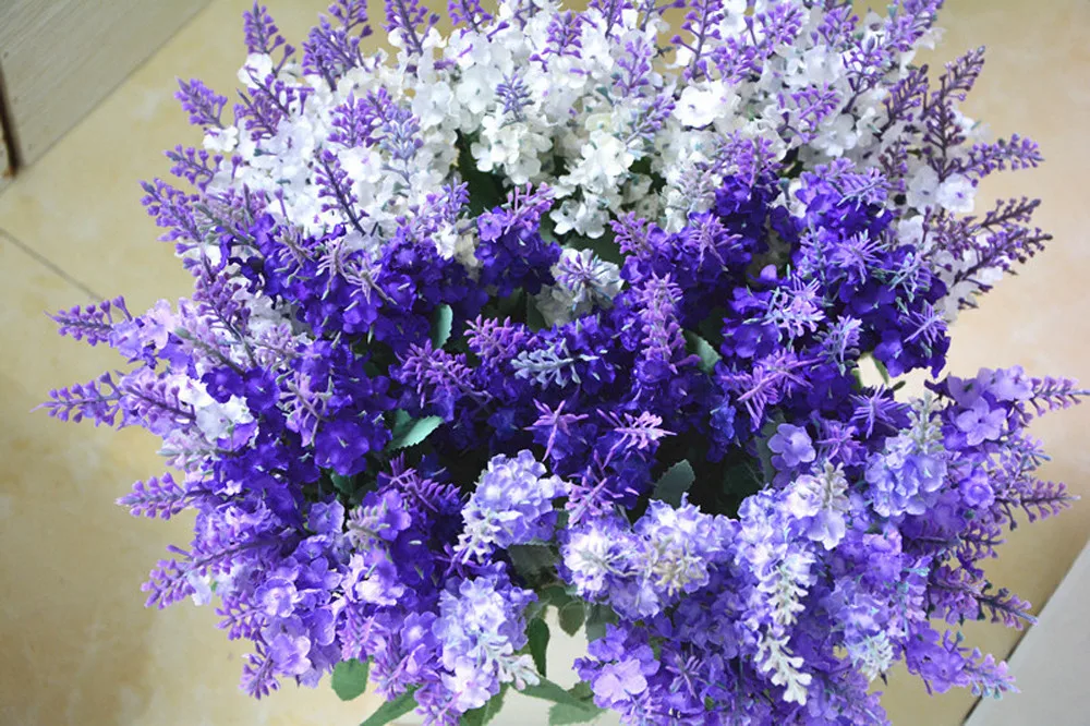 Прованс искусственная Цветочная подделка цветок свадебное украшение для дома спальни гостиной цветочные украшения