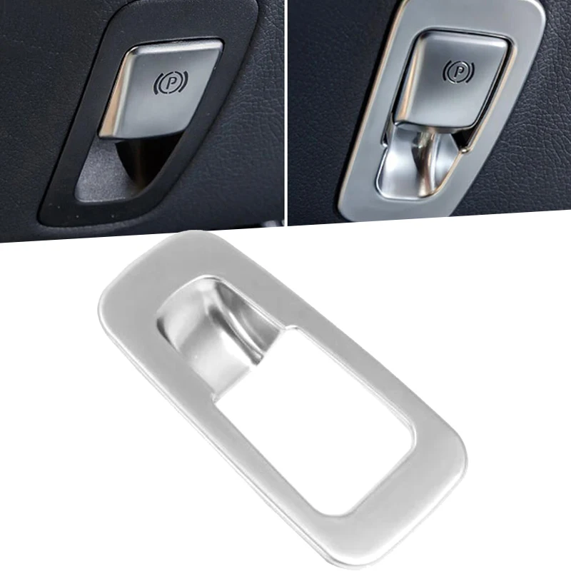 2 шт. ABS Хромированная электронный стояночный E-размыкающий переключатель Накладка для Mercedes Benz V-CLASS V250 V260 V220 W447