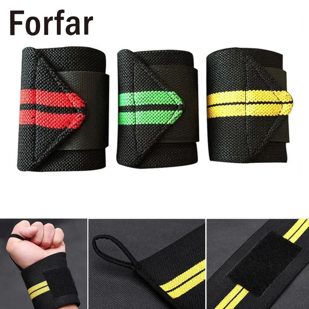 

Forfar New Lifting Training Wrist Wraps Bandage Hand Strap Sporting Goods Protector