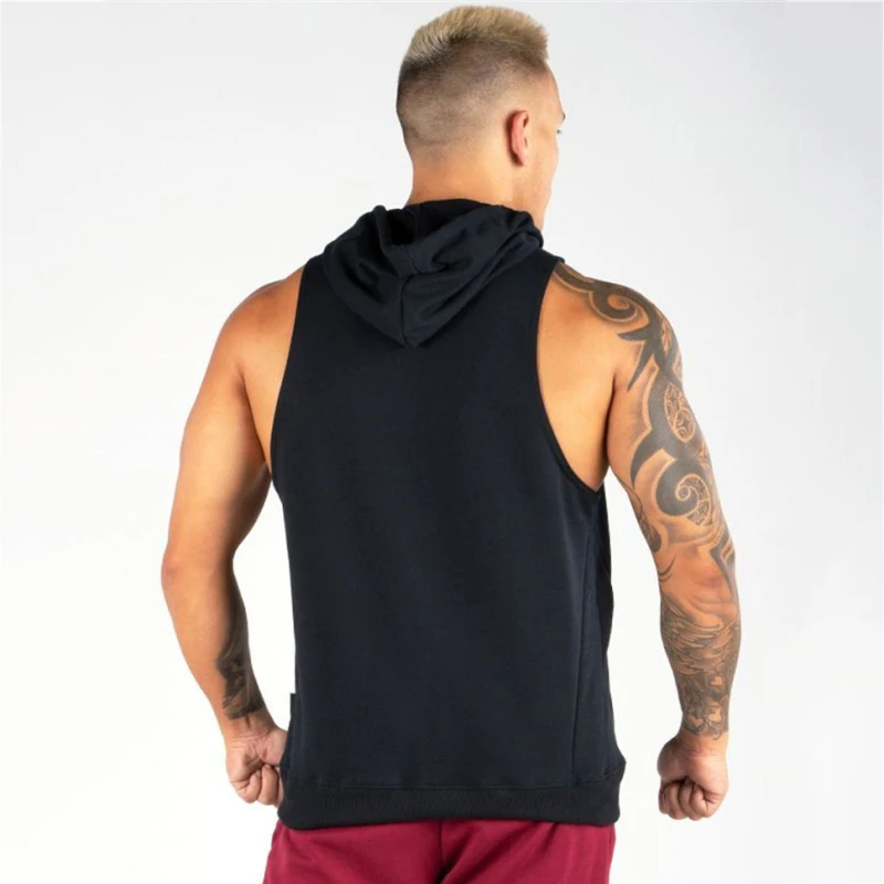 Tank Tops men Sportwear Fitness Tank tops-14