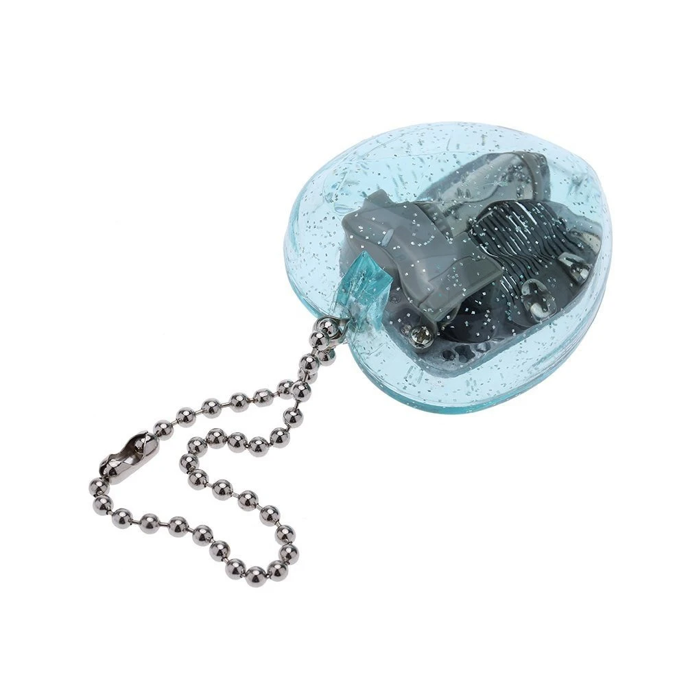 

Creative Mini Acrylic Transparent Heart-Shaped Musical Box Music Box Key Chain Kid Girl Gift "Castle In The Sky" Tune