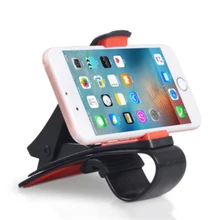 Mobile Phone Car Holder Stand Dashboard Support Telephone Clip Mount Support For iphone 7 6s 8 plus samsung pocophone f1 creative f1 racing car style adjustable support holder for mobile phones green