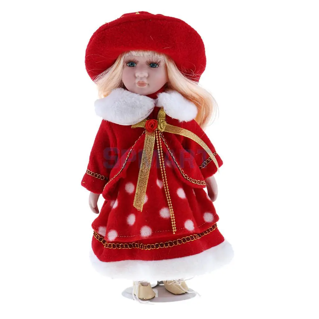1/6 Porcelain Doll 12inch Victorian Lady People Figures Dollhouse Fairy Decor Kids Birthday Gift Adult Collections