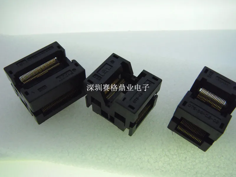 

OTQ-64-0.5-01 TSSOP44/TSSOP38/SSOP48 IC Burning seat Adapter testing seat Test Socket test bench in the stock free shipping