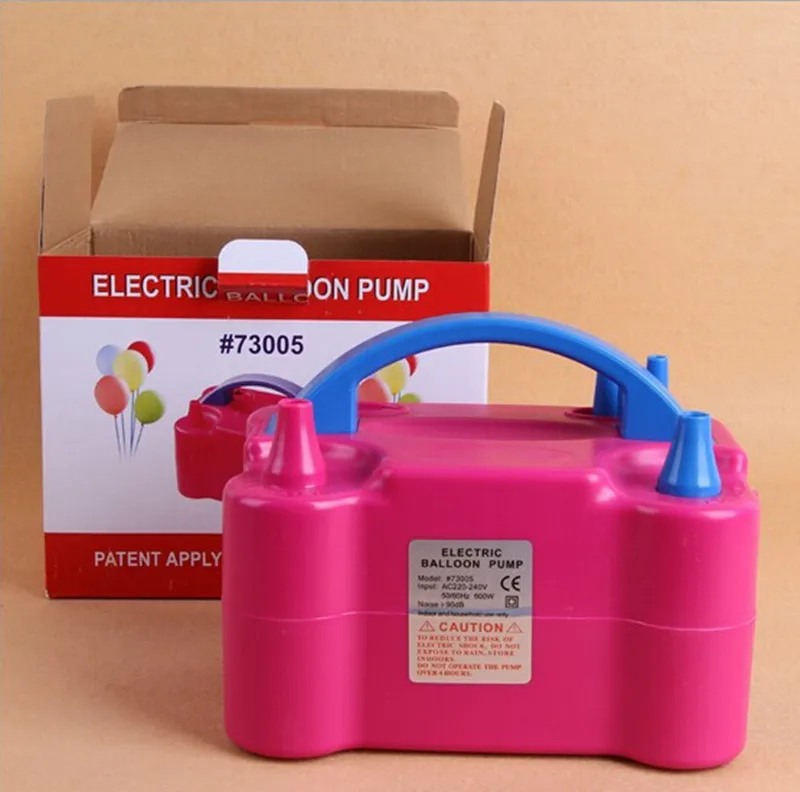 Buy 5pcs Inflatable Electric Balloon Pump with Double Hole 200V AC Electric