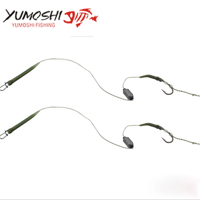 2 Pieces/set European Fishing hook combination Carp fishing Sharpened