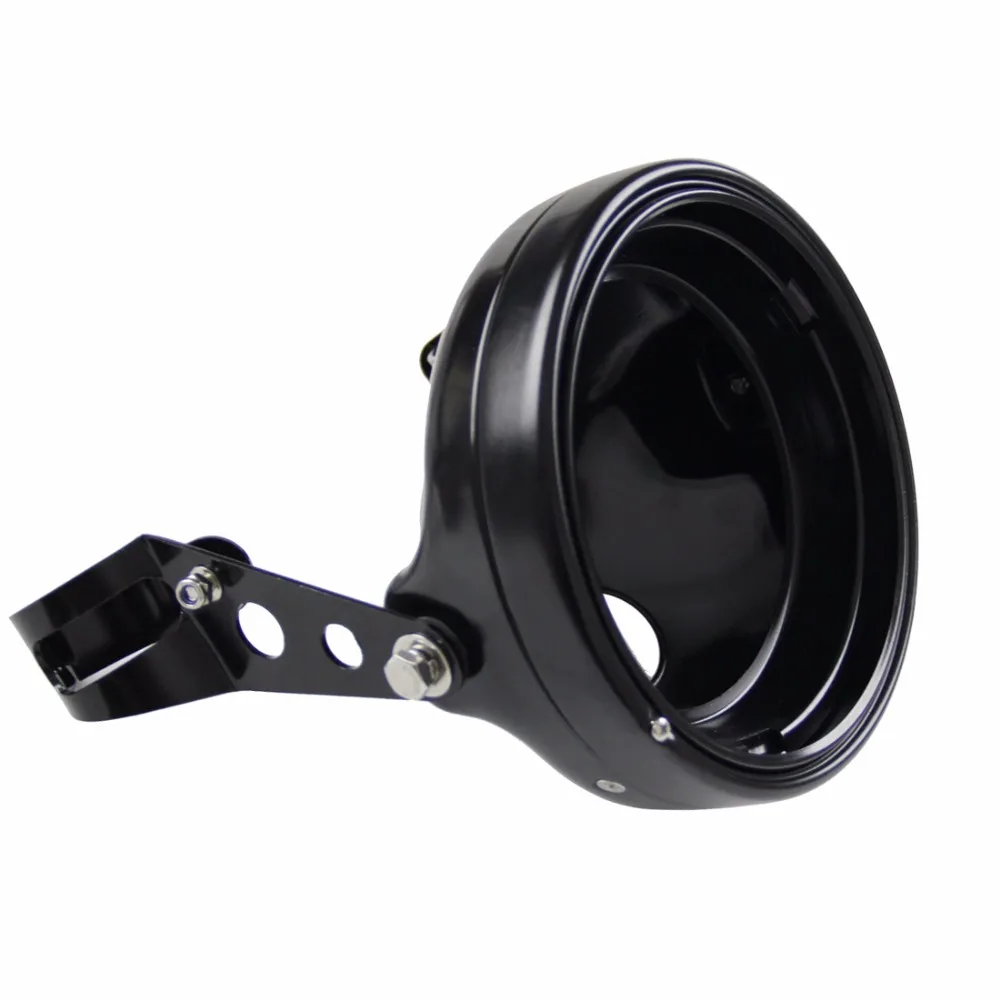 

SKTYANTS 7" 7 Inch headlights Housing bucket for Har-ley Da-vidson motorcycle(black)