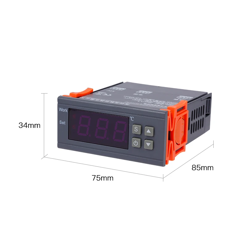 Hot sall Digital Temperature Controller 90-250V 10A 220V Thermostat Regulator with Sensor -50~110C Heating Cooling Control (3)