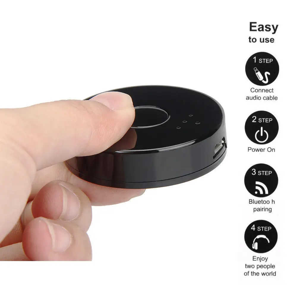 

3.5mm Bluetooth Transmitter Multi-point Wireless Blutooth Audio Music Stereo Transmite Dongle Adapter for TV PC Tablet MP3