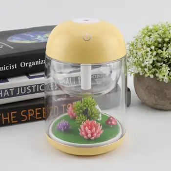 

USB Air Humidifier Air Purifier Mist Maker with Night Light for Home Living Room fogger diffusore