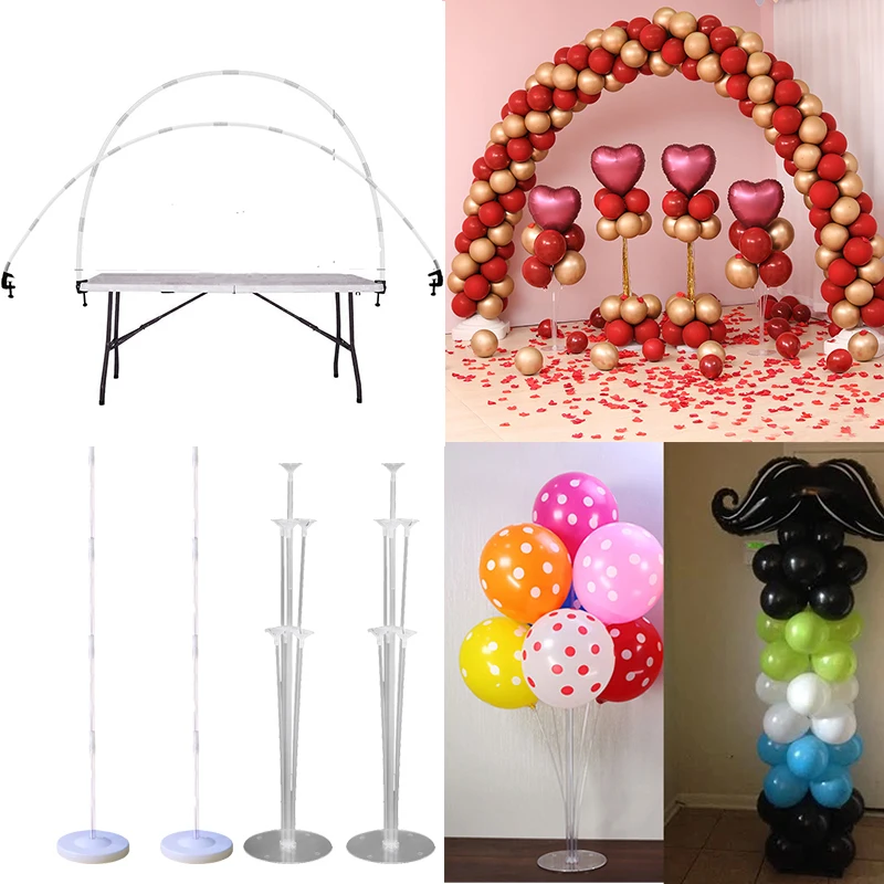 Balloon Stick Birthday Balloons Holder Column Stand Baloon Stand Birthday Party Decorations Kids Favor Baby Shower Wedding Decor