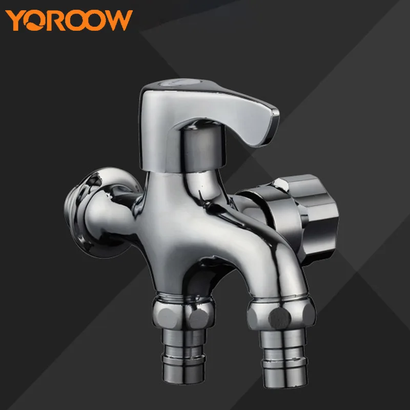 

Multi-function Water Saving Aerator Fast Cold Faucets Copper Pool Washing Machine Small Tap Laundry Sink Holes Thread XH0020