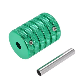 

35mm Aluminum Alloy Tattoo Machine Handle Grip 3 Colors for Guns Tube Tattoo Needle Rotary Coil Accesories Supplies