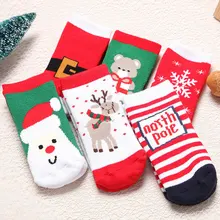 Christmas Themed Children Pure Cotton Cartoon Jacquard Socks Red Christmas Baby Socks Absorb Sweat Permeability Socks DS19 Christmas Themed Children Pure Cotton Cartoon Jacquard Socks Red Christmas Baby Socks Absorb Sweat Permeability Socks DS19