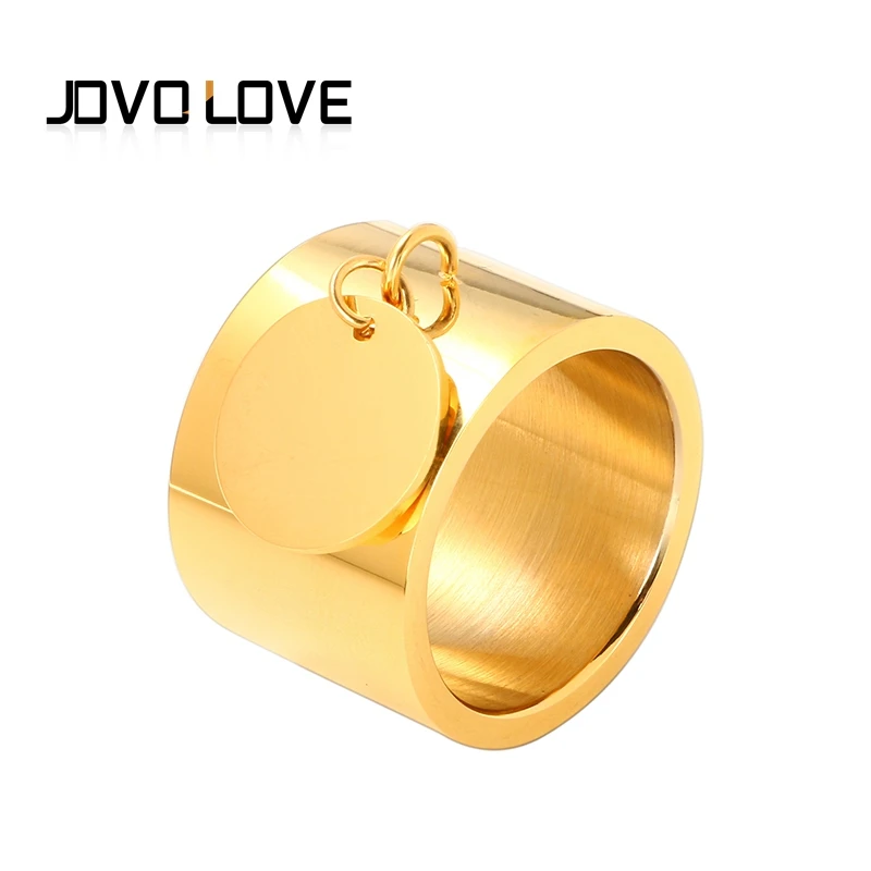 Fashion Rings Brand Round Tags Women Female Wedding Bands ...