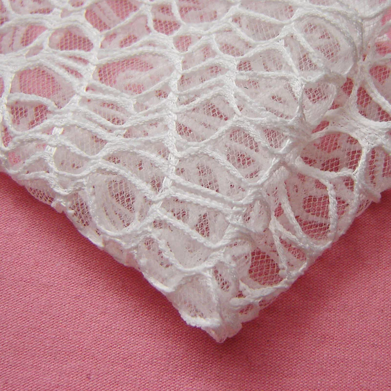 Halloween Spider Web Clothes Black Mesh Fabric White Transparent