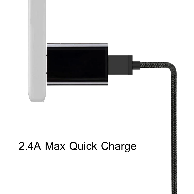 GUSGU النايلون مزين الهاتف المحمول USB C كابل نوع C المكونات سريع شحن كابل بيانات لسامسونج S9 S8 Xiaomi Mi6 mi5 Typec الكابلات