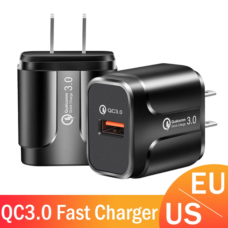 ROCK Quick Charge 3 0 быстрое зарядное устройство Usb QC3.0 настенное для мобильного телефона