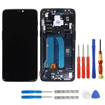 

6.28 inch Optic Amoled for Oneplus 6 Replacement LCD Display+Touch Screen Digitizer assembly replacement for oneplus 6 LCD