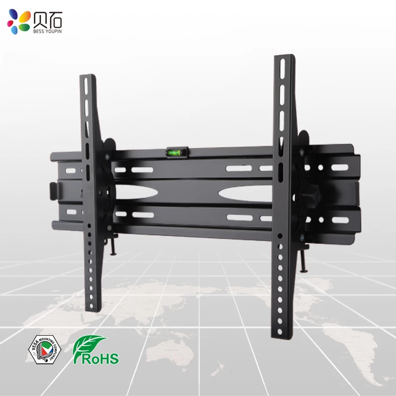 TV Wall Mounts Adjustable Ultra Slim Tilting Bracket for 32-65 Inch LED LCD TVs up to VESA 600x400mm and 132lbs Loading Capacity TV Wall Mounts Adjustable Ultra Slim Tilting Bracket for 32-65 Inch LED LCD TVs up to VESA 600x400mm and 132lbs Loading Capacity
