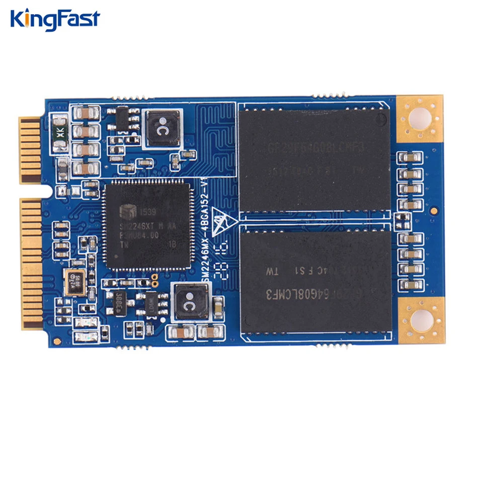 Kingfast F6M Супер Скоростной Внутренний SATA II/III Msata ssd 60 ГБ 120 Гб MLC Nand флэш накопитель