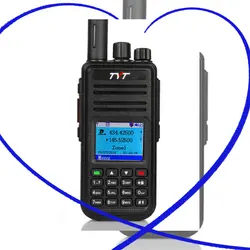 Новый TYT двухдиапазонный Tier 1 & 2 DMR VHF UHF цифровая рация MD-UV380