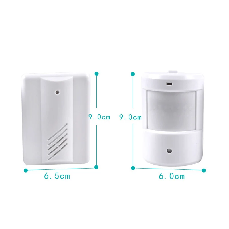 

Wireless Alarm Home Anti-theft Alert System Driveway Patrol Infrared Detector Detection Motion PIR Sensor Security Alarm MDJ998