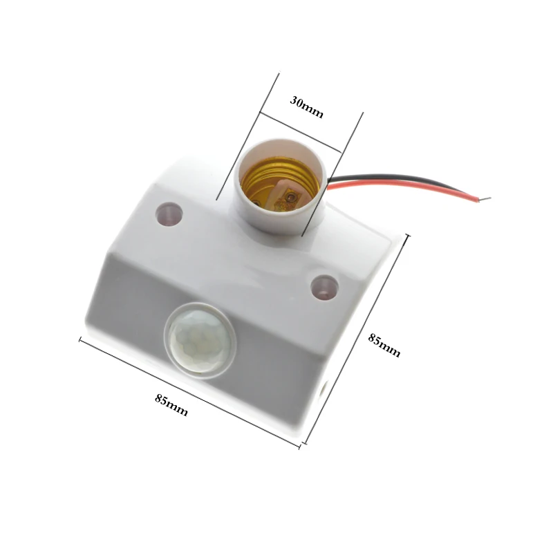 E27 основание светильника гнездо ПИР инфракрасный движения Сенсор светодиодный свет лампы держатель движения Сенсор переключатель для лампы переключатель гнездо