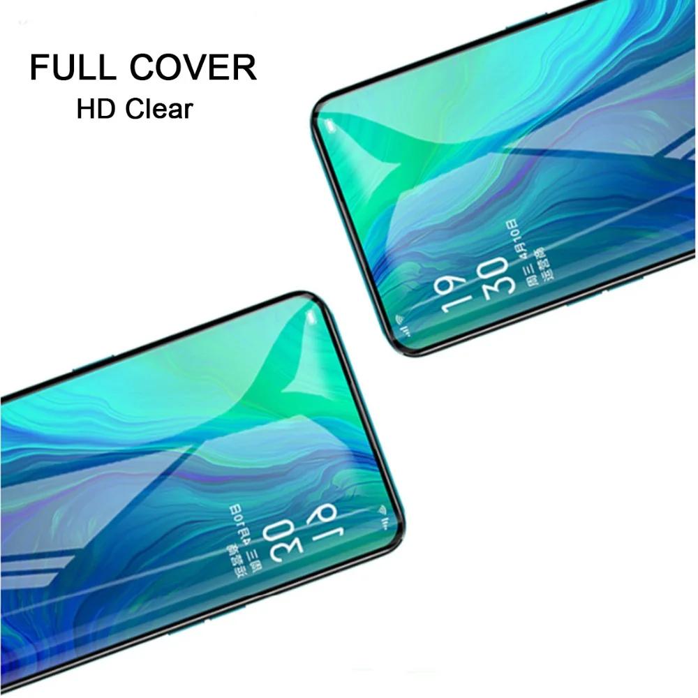 Полное покрытие закаленное стекло Защита экрана для OPPO Reno 9 H защита от царапин