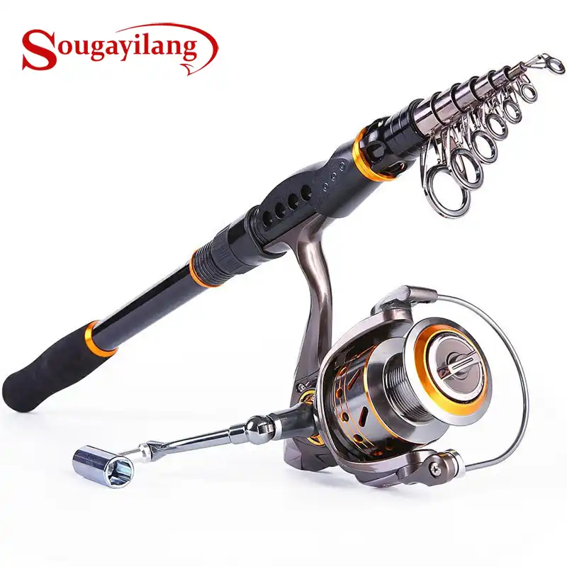 sougayilang fishing rod reel combo