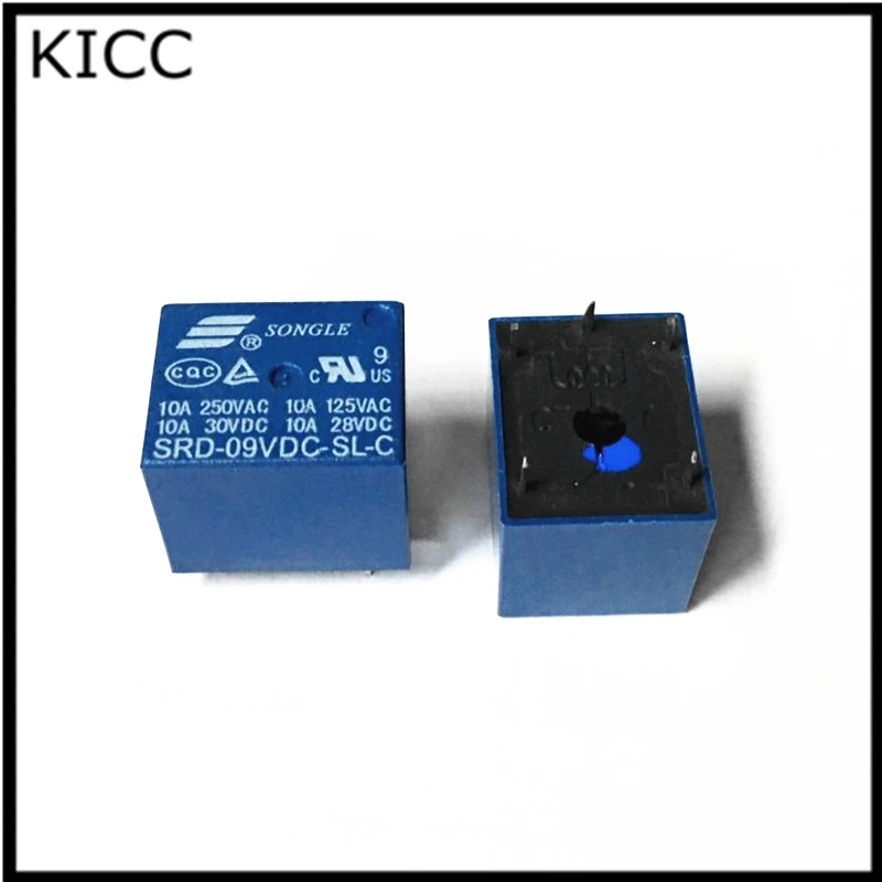 10 Шт. Реле SRD 09VDC SL C 9V DIP5 T73 10A 9 В|songle|t73 relayt73 |