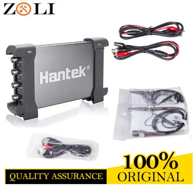 

Newest Hantek 6104BD 1GSa/s Real-time Sampling Rate 4CH Oscilloscope Hantek 6104BD Oscillograph with 1GSa/s Real-time DHL Free