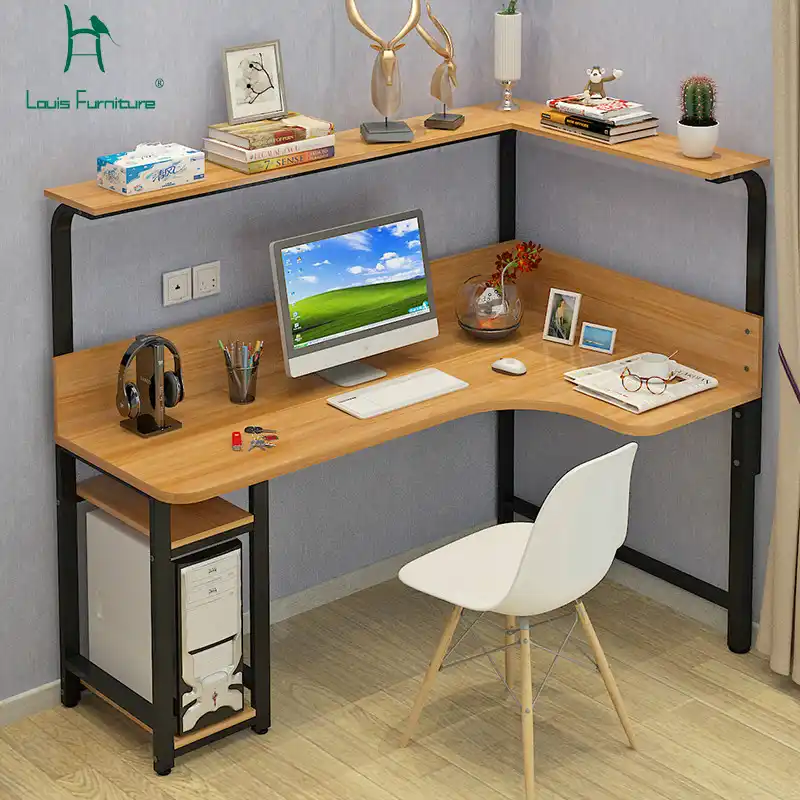 Louis Fashion Computer Desks Corner Household Minimalist Desktop