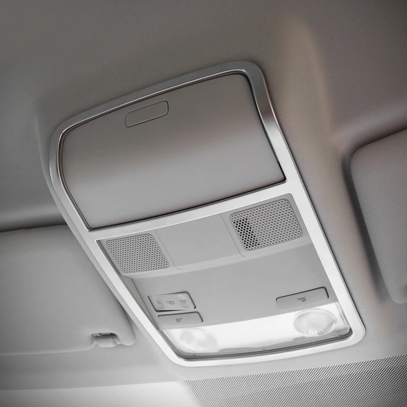 ABS-Plastic-For-Volkswagen-VW-Tiguan-2009-to-2015-Car-front-and-rear-reading-Lampshade-cover