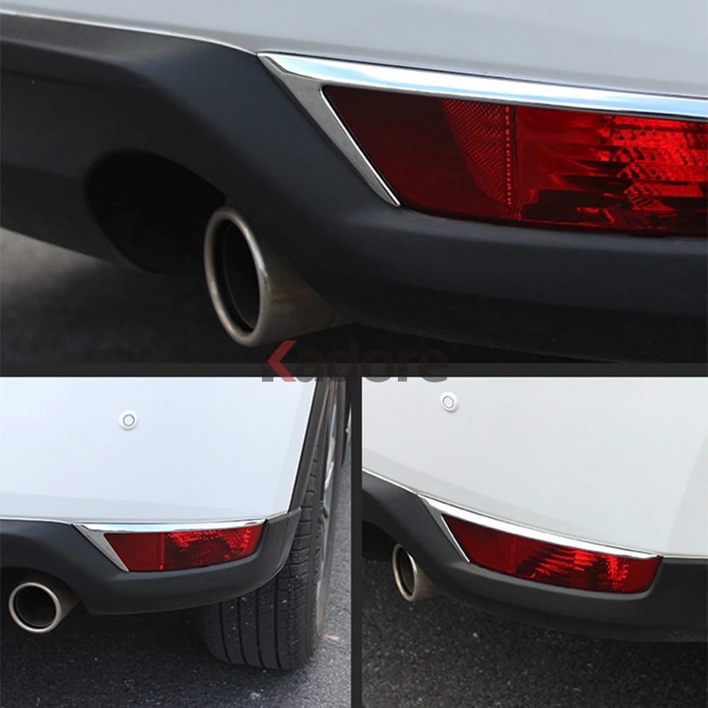 Для Mazda CX-5 CX5 KF ABS хромированная лампа заднего противотуманного фонаря накладка противотуманный светильник тент капот аксессуары для стайлинга автомобилей
