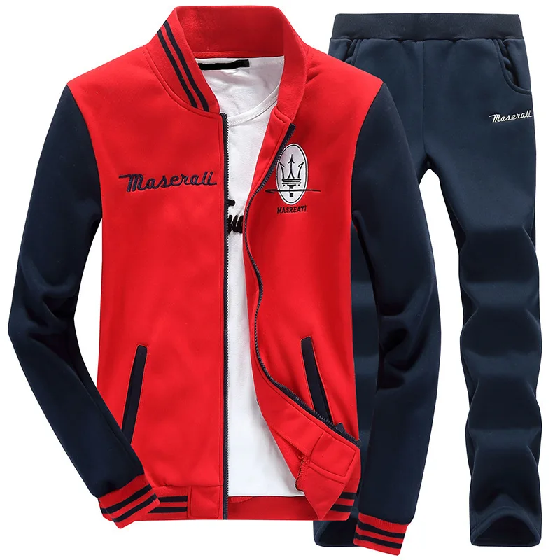 polo ralph lauren men's tracksuit red