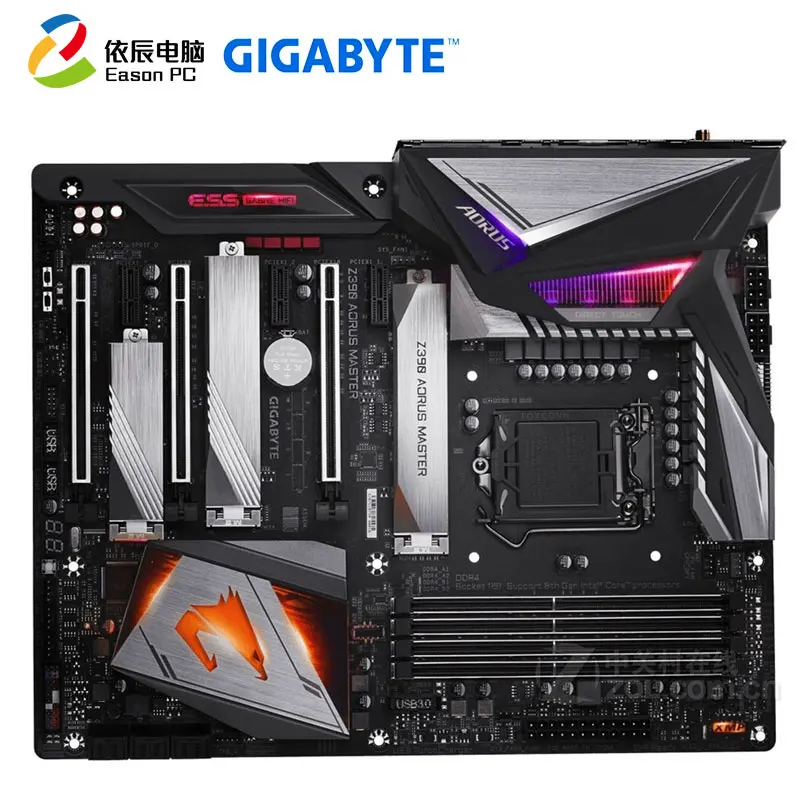 GIGABYTE GA-Z390 AORUS MASTER E-sports master настольная материнская плата LGA1151 DDR4 64G ATX GIGABYTE GA-Z390 AORUS MASTER E-sports master настольная материнская плата LGA1151 DDR4 64G ATX