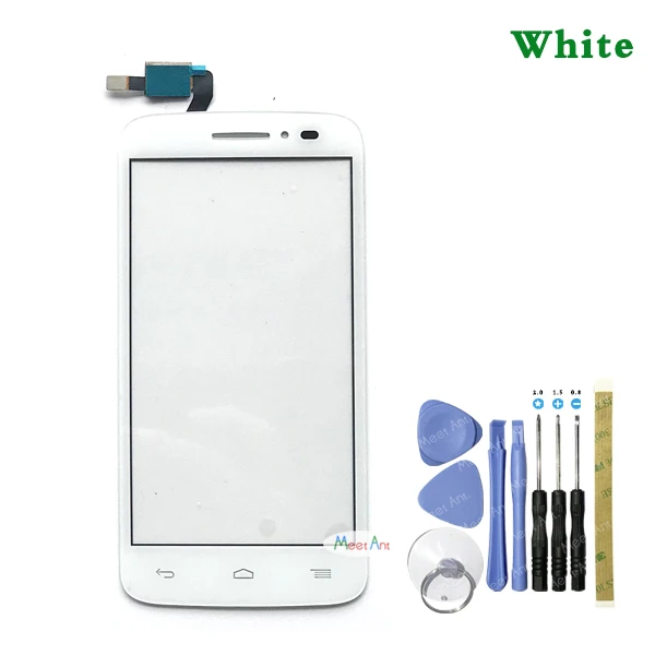 white With Tool Замена высокого качества 4," для Alcatel One Touch POP 2 5042D OT5042 5042 сенсорный экран дигитайзер сенсор внешняя стеклянная панель объектива - Цвет: white With Tool