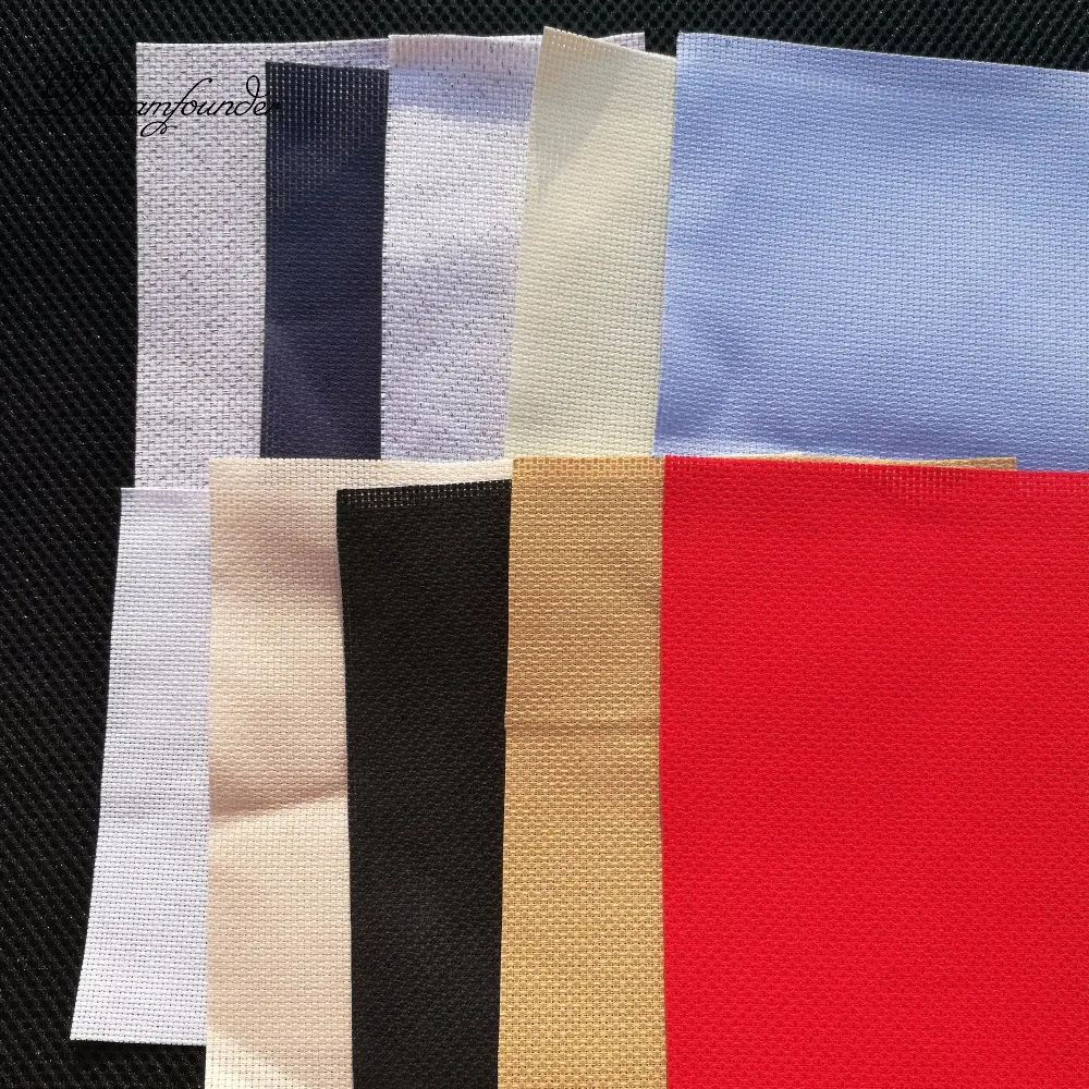 oneroom 3pcs larger than 15x15cm random count color size Aida cloth