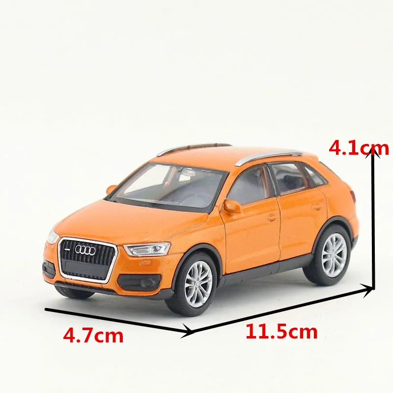 Абсолютно WELLY 1/36 масштаб Германия AUDI Q3 SUV литая модель металлическая модель автомобиля игрушка для подарка/детей/коллекции