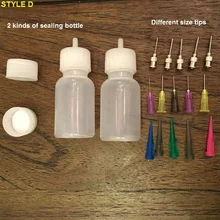 Henna Tattoo JAC Bottle 30ML With 2 Sealing Cap & Tips For Stencil Paste