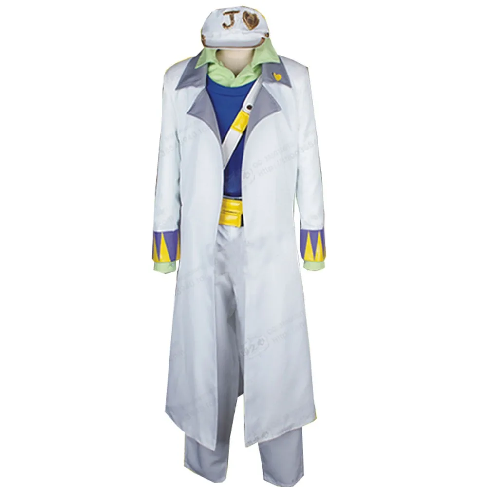 

2019 JoJo's Bizarre Adventure Kujo Jotaro Cosplay Costume Tailor Made White Version